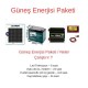 Güneş Enerjisi Paketi / Günlük 1 Kw Enerji YAZ KULLANIM Güneş Enerjisi Paketi / Günlük 1 Kw Enerji YAZ KULLANIM
