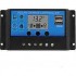 Hightek 12V/24V 10A Solar Şarj Kontrol Cihazı PWM Akü Şarj Regülatörü LCD Ekranlı