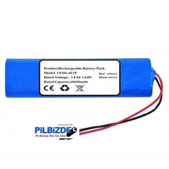 ILife V5S Pro Robot Süpürge için 14.8v 2600mah TNL Marka Batarya