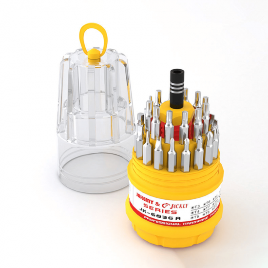 Jakemy JK-6036-A 32 Parça Tornavida Takımı Seti Jakemy JK-6036-A 32 Parça Tornavida Takımı Seti