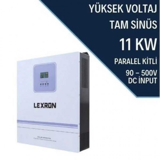 LEXRON 11KW HV MPPT 48V İnverter – Karavan, Ev, Solar Sistem LEXRON 11KW HV MPPT 48V İnverter – Karavan, Ev, Solar Sistem
