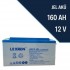 12v 160ah Jel Akü Solar Sistemler İçin