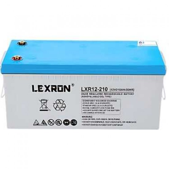 Lexron 210 Amper Deep Cycle Jel Akü Lexron 210 Amper Deep Cycle Jel Akü