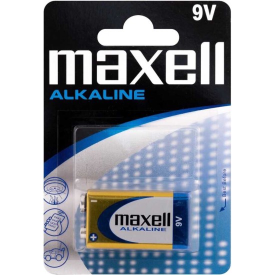 Maxell 9V Alkalin Pil (6LR61-MN1604) Maxell 9V Alkalin Pil (6LR61-MN1604)