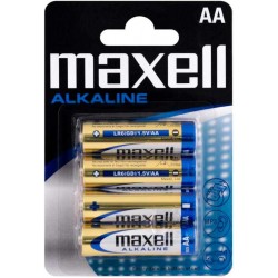 Maxell Mignon Alkalin AA 4'lü Kalem Pil