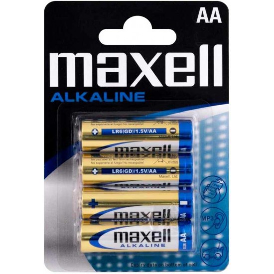Maxell Mignon Alkalin AA 4'lü Kalem Pil Maxell Mignon Alkalin AA 4'lü Kalem Pil