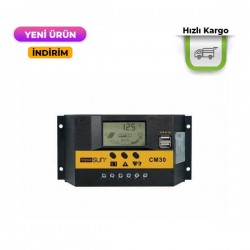 MEXXSUN 30A PWM ŞARJ KONTROL CİHAZI