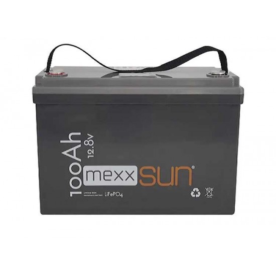 MEXXSUN Lityum Akü 12,8V 100Ah (LiFePo4) 1280Wh