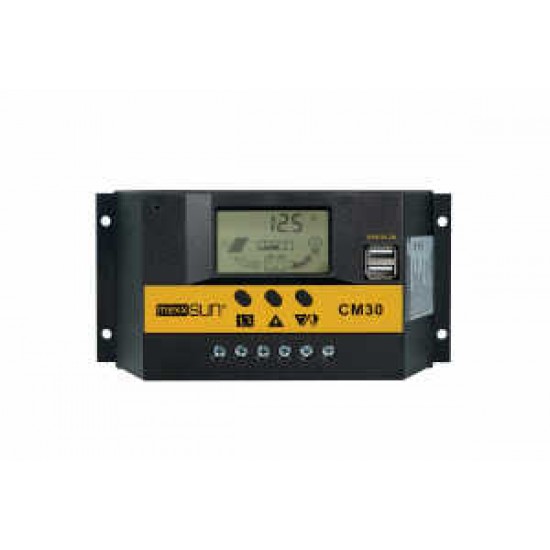 Mexxsun 30A 12/24V Solar Şarj Kontrol Cihazı – Akü Şarj Regülatörü