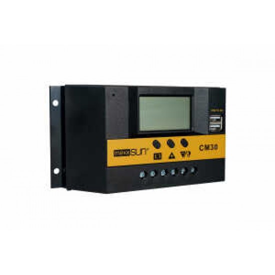 Mexxsun 30A 12/24V Solar Şarj Kontrol Cihazı – Akü Şarj Regülatörü