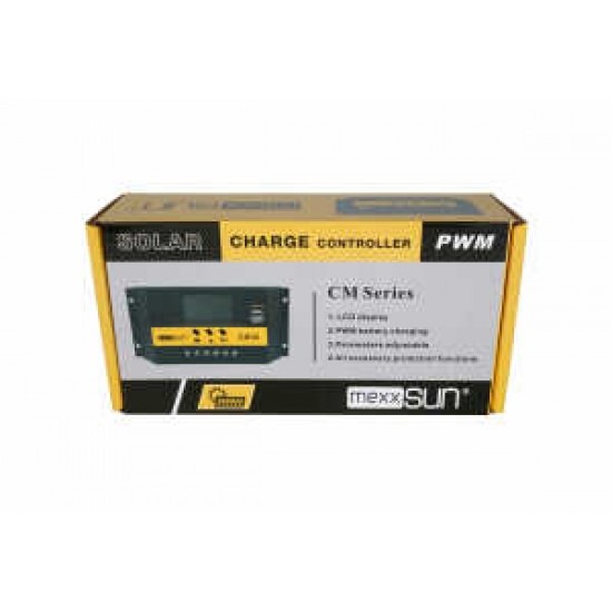 Mexxsun 30A 12/24V Solar Şarj Kontrol Cihazı – Akü Şarj Regülatörü