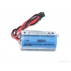 Mitsubishi Q6BAT CR17335 3V Lityum CNC PLC Pili Mitsubishi Q6BAT CR17335 3V Lityum CNC PLC Pili