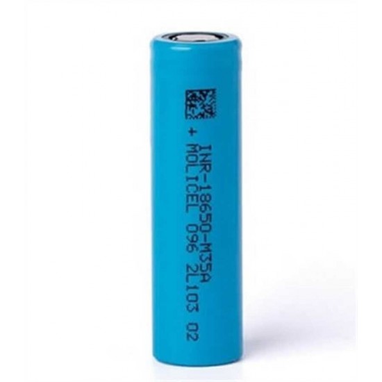 Molicel 18650 3.7v 3500mAh M35A Li-ion Şarjlı Pil 10A Discharge 1 Adet Molicel 18650 3.7v 3500mAh M35A Li-ion Şarjlı Pil 10A Discharge 1 Adet