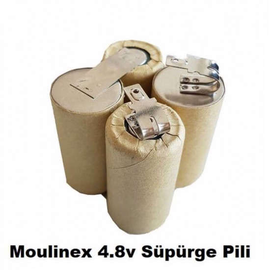 Moulinex 4.8v Şarjlı Süpürge Uyumlu TNL Marka 4.8v 2400mAh Şarjlı TNL Süpürge Pili