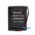 Naccon 11.1v 2000mah 3S1P 18650 Li-ion 3S 10A BMS Devreli Pil Kablolu