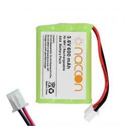 Naccon 3.6v 600mah 3xAAA Ni-MH 3lü Grup Telefon Pili Naccon 3.6v 600mah 3xAAA Ni-MH 3lü Grup Telefon Pili