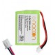Naccon 3.6v 600mah 3xAAA Ni-MH 3lü Grup Telefon Pili