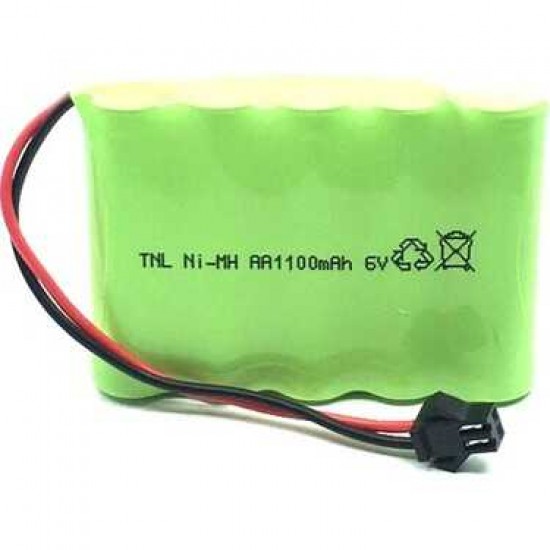 6V 1100mAh Siyah Soketli Oyuncak Araba Pili 6V 1100mAh Siyah Soketli Oyuncak Araba Pili