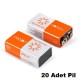 Naccon 9v Çinko Karbon Pil 20li Shrink Ambalaj Naccon 9v Çinko Karbon Pil 20li Shrink Ambalaj