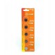 Naccon CR1220 3V Lityum Düğme Pil 5'li Paket Naccon CR1220 3V Lityum Düğme Pil 5'li Paket