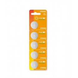 Naccon CR2025 3V Lityum Pil 5'li Paket Naccon CR2025 3V Lityum Pil 5'li Paket
