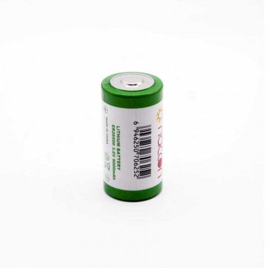 Naccon Er26500 C Sıze 3.6 V 9000Mah Lithium Sayaç Pili