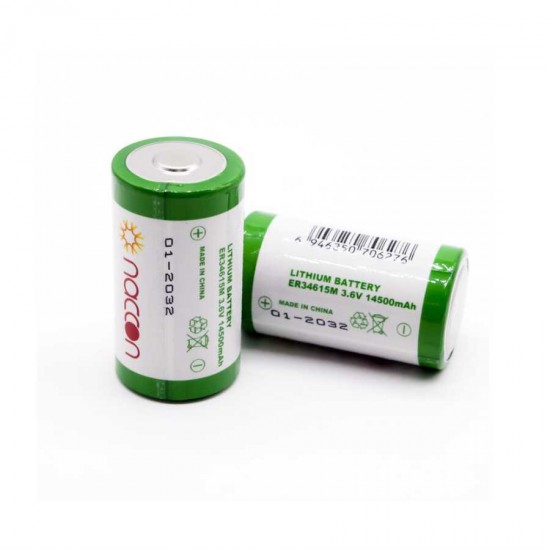 Naccon ER34615M 3.6 Volt D Size Lityum Büyük Boy Pil