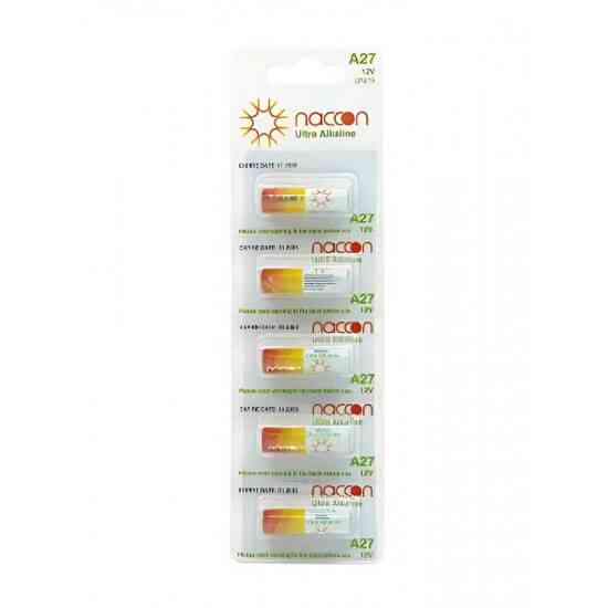 Naccon Ultra Alkalin A27 27A 12V Avize Kumanda Pili Naccon Ultra Alkalin A27 27A 12V Avize Kumanda Pili