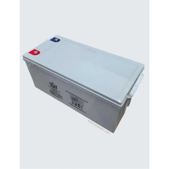 12V 200Ah Ortec Jel Akü – Solar Enerji Depolama ve Yedek Güç Sistemlerine Uygun