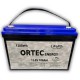 Ortec 12.8V 100AH Lifep04 Lityum Akü 1280 Wh Yeni Nesil 2024 Üretim