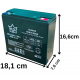 Ortec 12v 24ah Jel Akü Ortec 12v 24ah Jel Akü