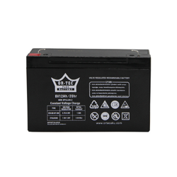 Ortec 6V 12 Ah Bakımsız Kuru Akü