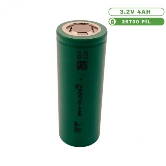 ORTEC LİTHİUM IFR 26700 4AH PİL