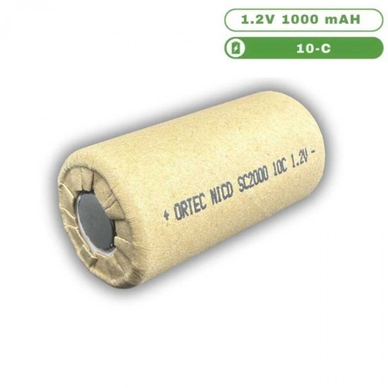 ORTEC NICD SC2000 10C 1.2 V