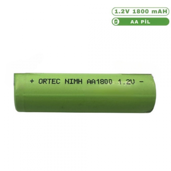 ORTEC NIMH AA 1800 MAH 1.2V ORTEC NIMH AA 1800 MAH 1.2V