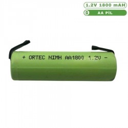 ORTEC NIMH AA 1800 MAH 1.2V-PUNTALI ORTEC NIMH AA 1800 MAH 1.2V-PUNTALI