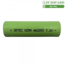 ORTEC NIMH AA 2200 MAH 1.2V