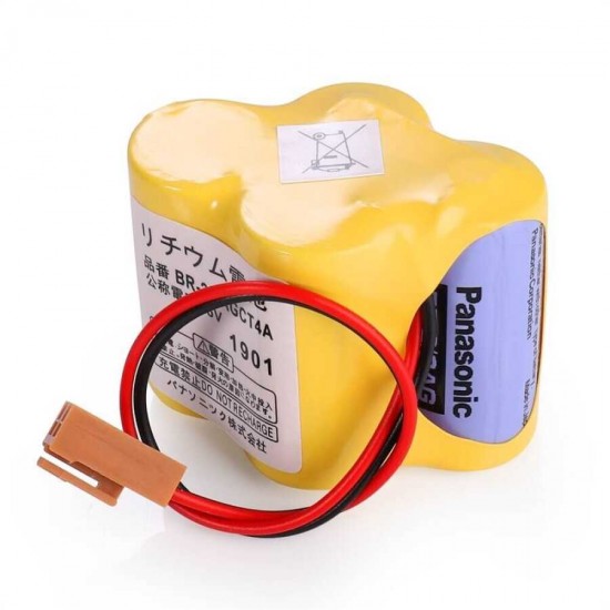 Panasonic BR-2/3AGCT4A 6V Lityum Kahverengi Soketli Pil Panasonic BR-2/3AGCT4A 6V Lityum Kahverengi Soketli Pil