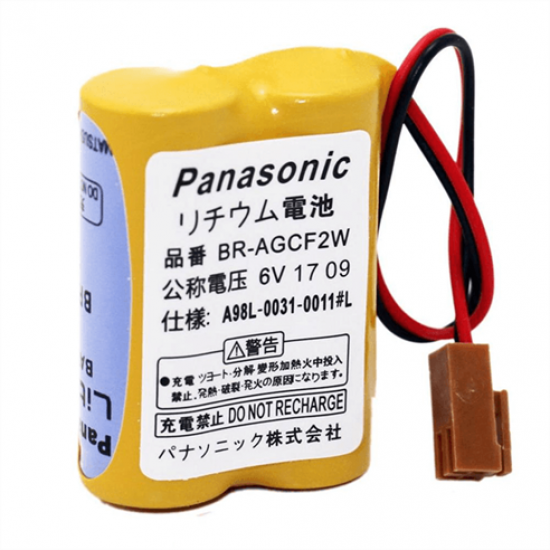 Panasonic BR-AGCF2W 6V Lityum Kahverengi Soketli Pil Panasonic BR-AGCF2W 6V Lityum Kahverengi Soketli Pil