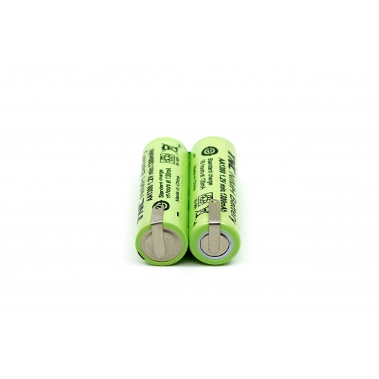 Philips QC5130 için 2.4v 1000mAH AAA İnce Pilli Traş Makinesi Pili Philips QC5130 için 2.4v 1000mAH AAA İnce Pilli Traş Makinesi Pili