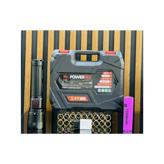 Powerdex PD-12500 Profesyonel Büyük Avcı Feneri 50W 5000 Lümen Powerdex PD-12500 Profesyonel Büyük Avcı Feneri 50W 5000 Lümen