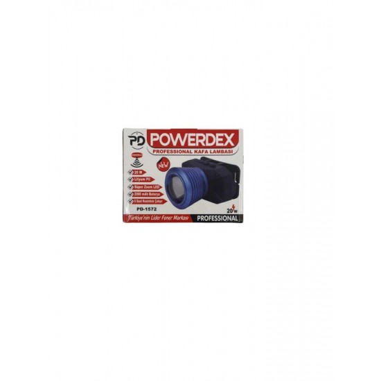 Powerdex PD-1572 20 Watt Profesyonel Sensörlü Kafa Feneri Powerdex PD-1572 20 Watt Profesyonel Sensörlü Kafa Feneri
