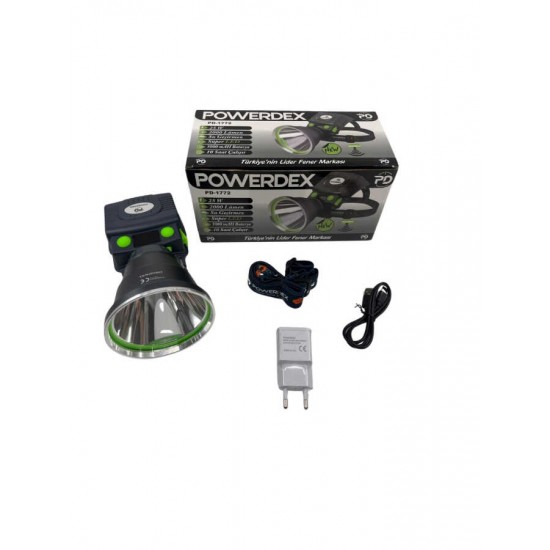 Powerdex PD-1772 25 Watt 2000 Lümen Profesyonel Sensörlü Kafa Feneri Powerdex PD-1772 25 Watt 2000 Lümen Profesyonel Sensörlü Kafa Feneri