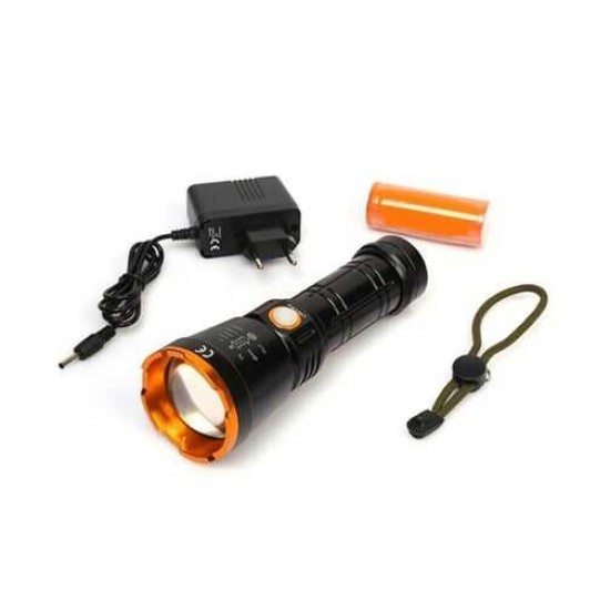 Powerdex PD-6682 1000 Lümen Profesyonel Şarjlı El Feneri Powerdex PD-6682 1000 Lümen Profesyonel Şarjlı El Feneri
