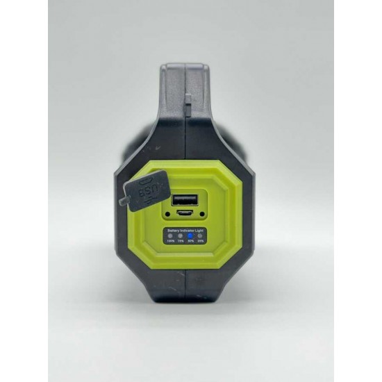 Powerdex PD-7575 USB Çıkışlı Ledli Solar Şarjlı El Feneri ve Kamp Lambası Powerdex PD-7575 USB Çıkışlı Ledli Solar Şarjlı El Feneri ve Kamp Lambası