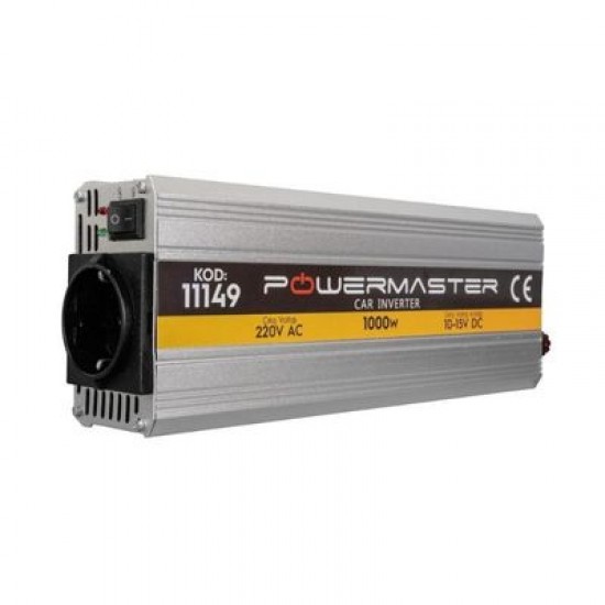 PowerMaster PM-11149 12 Volt - 1000 Watt Modifiye Sinüs İnverter PowerMaster PM-11149 12 Volt - 1000 Watt Modifiye Sinüs İnverter
