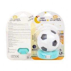 Powermaster PM-4451 Siyah - Beyaz Taraftar Gece Lambası