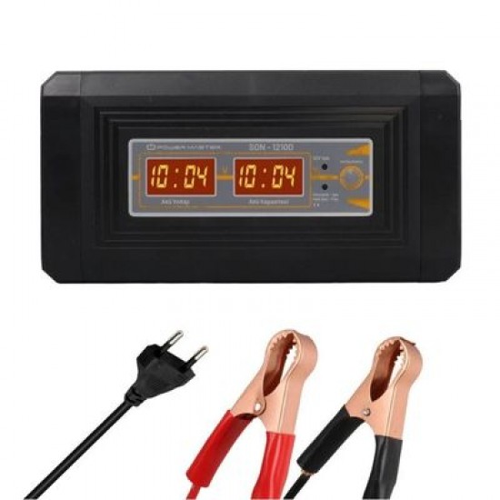 Powermaster SON-1210D 12-24 Volt 10 Amper Akıllı Akü Şarj Cihazı Powermaster SON-1210D 12-24 Volt 10 Amper Akıllı Akü Şarj Cihazı