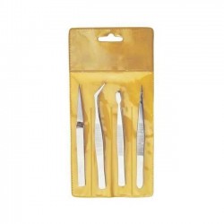 PROLİNK PY-019 PASLANMAZ ÇELİK CIMBIZ SETİ 4'LÜ