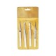 PROLİNK PY-019 PASLANMAZ ÇELİK CIMBIZ SETİ 4'LÜ PROLİNK PY-019 PASLANMAZ ÇELİK CIMBIZ SETİ 4'LÜ
